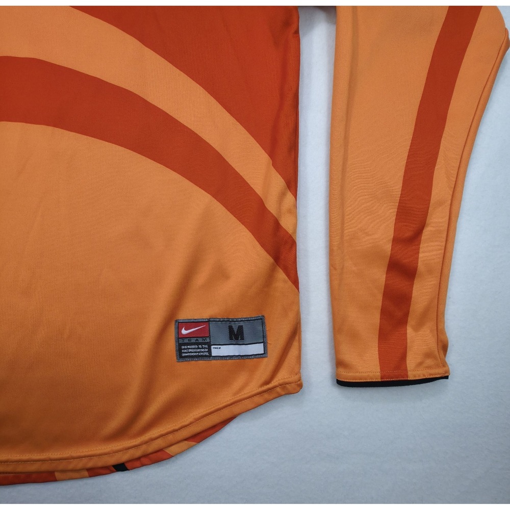 Vintage Nike Soccer Shirt Jersey‎ Mens M Long Sleeve Patterned Limited Use - Picture 2 of 9